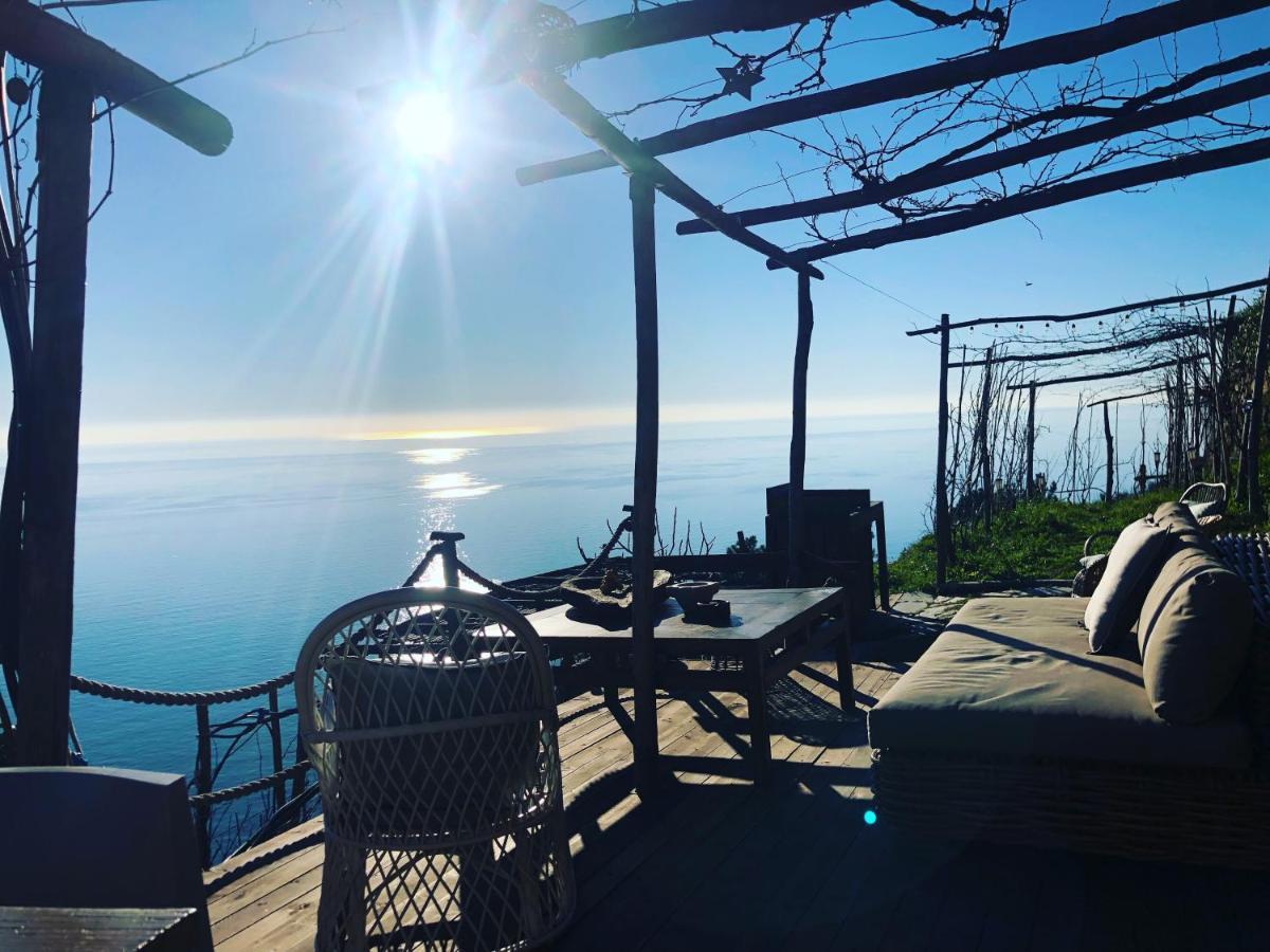 Villa Refuge Uwabio Organic Vineyard Cinqueterre à Riomaggiore Extérieur photo