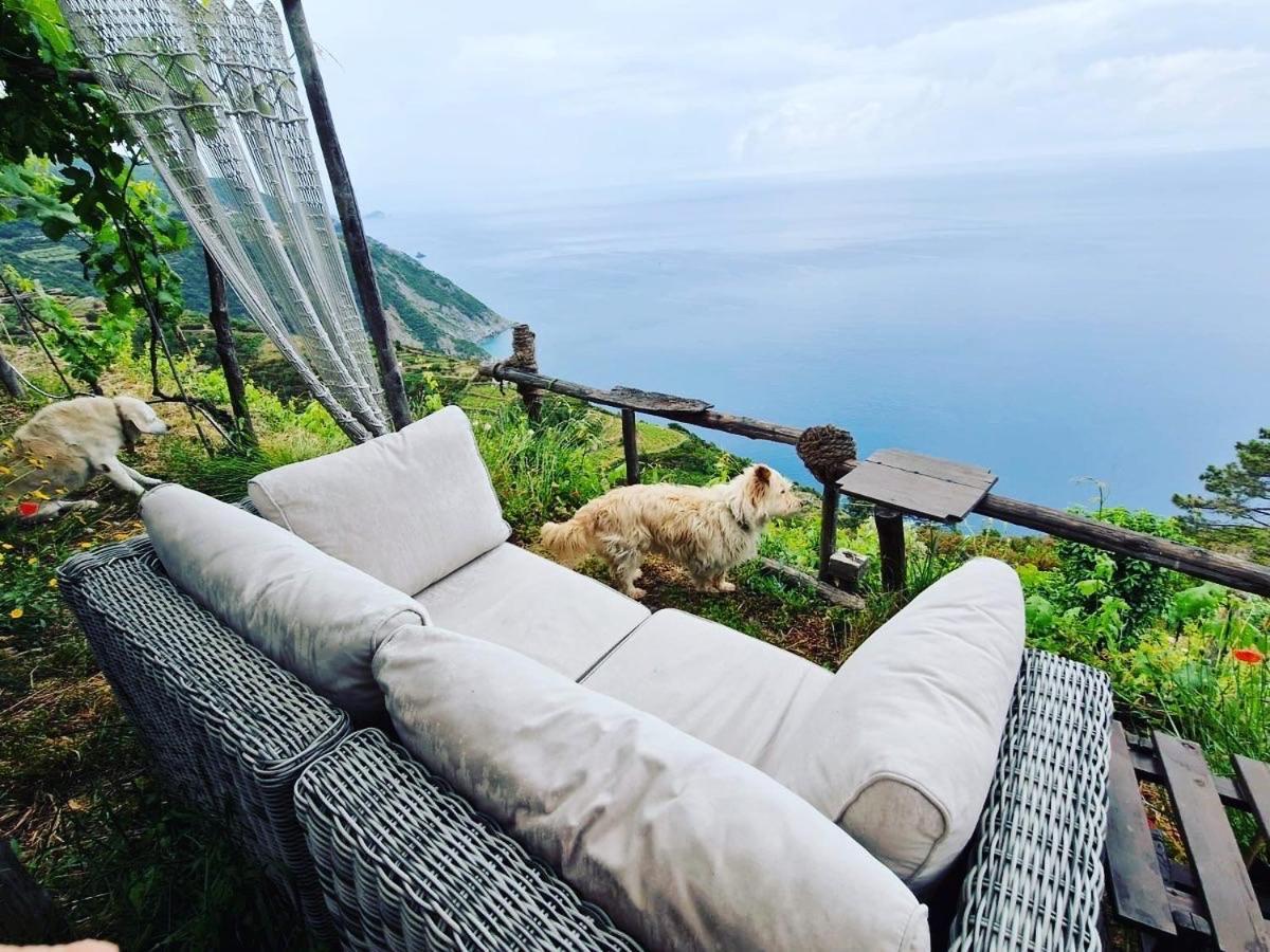 Villa Refuge Uwabio Organic Vineyard Cinqueterre à Riomaggiore Extérieur photo