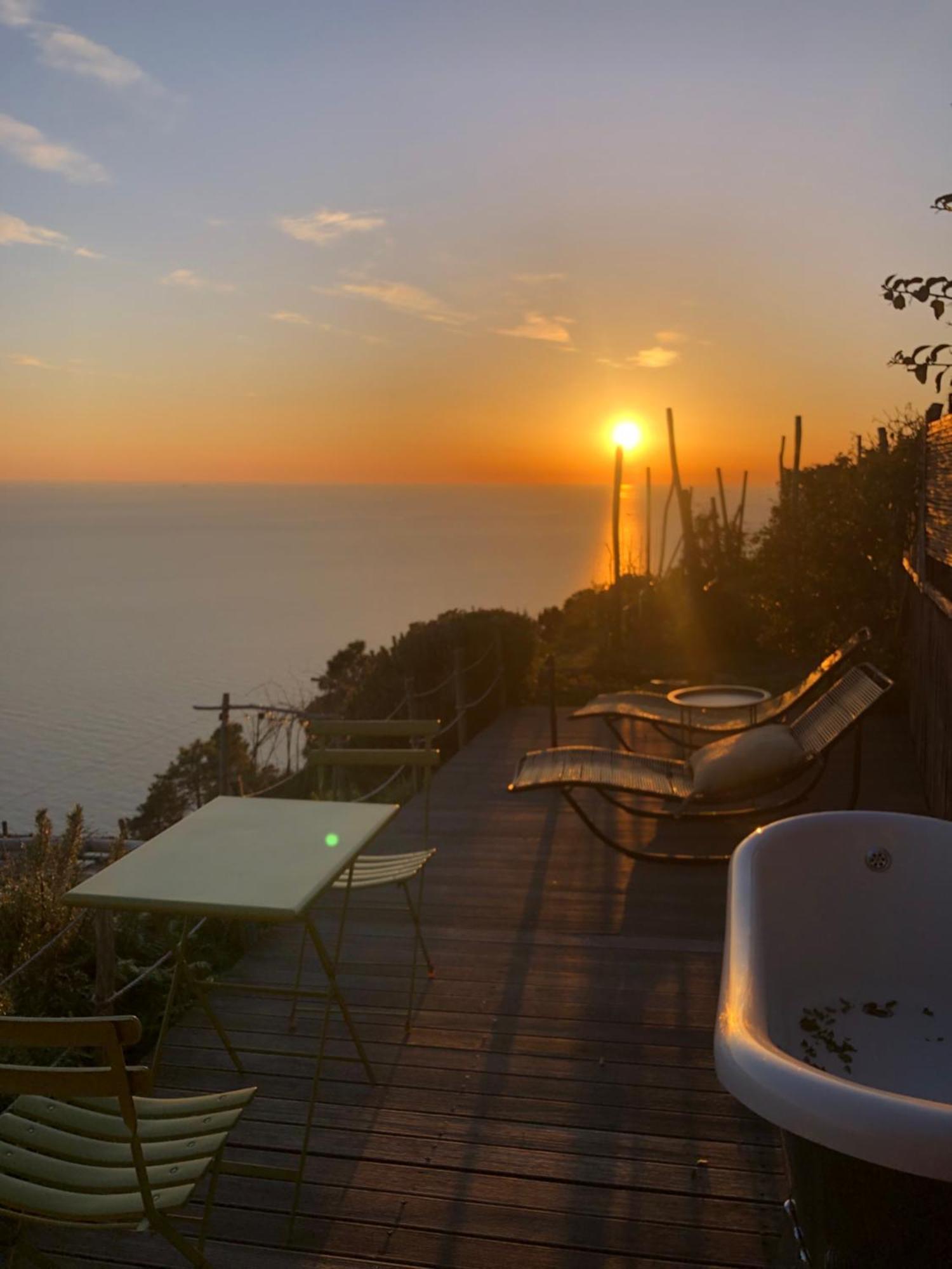 Villa Refuge Uwabio Organic Vineyard Cinqueterre à Riomaggiore Extérieur photo